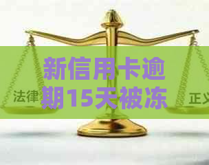 新信用卡逾期15天被冻结，这些步骤助你解冻并避免影响信用！