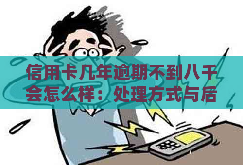 信用卡几年逾期不到八千会怎么样：处理方式与后果