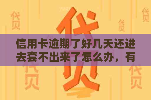 信用卡逾期了好几天还进去套不出来了怎么办，有影响吗？