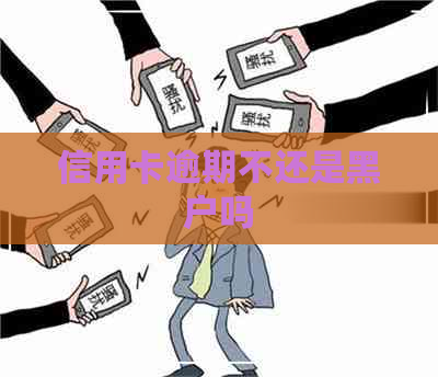 信用卡逾期不还是黑户吗