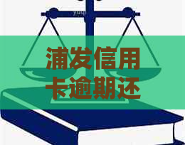 浦发信用卡逾期还款入口：2021年新法规与政策查询