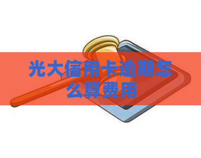 光大信用卡逾期怎么算费用