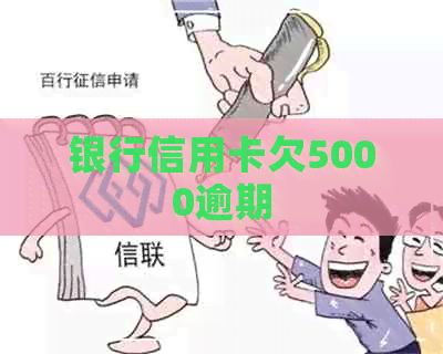 银行信用卡欠5000逾期