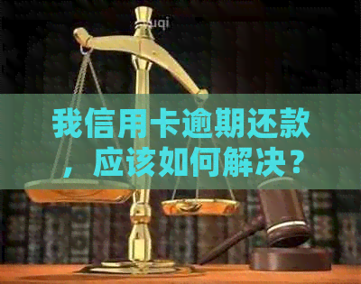 我信用卡逾期还款，应该如何解决？