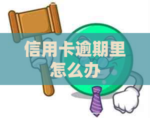 信用卡逾期里怎么办