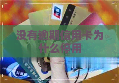 没有逾期信用卡为什么停用