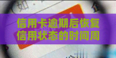 信用卡逾期后恢复信用状态的时间周期及可能影响因素全解析