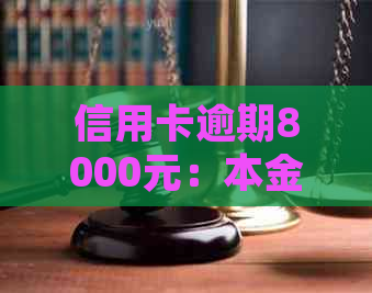 信用卡逾期8000元：本金、利息和还款方案全面解析，助您轻松规划还款计划