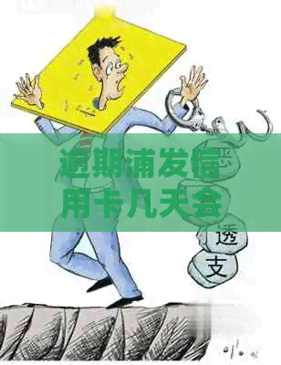 逾期浦发信用卡几天会产生的后果及应对策略