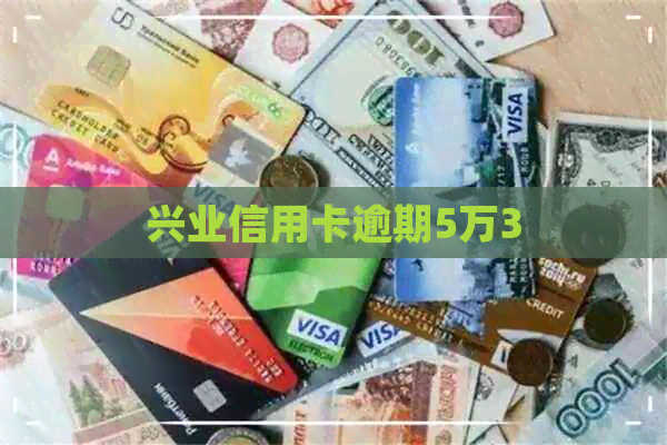 兴业信用卡逾期5万3