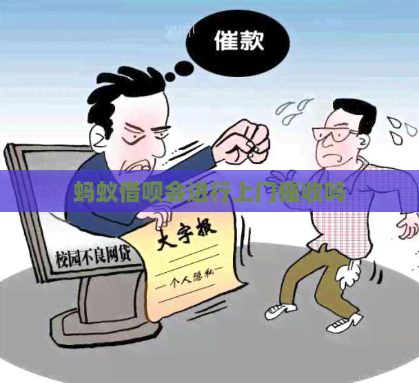 蚂蚁借呗会进行上门吗