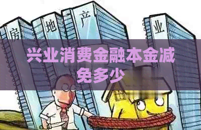 兴业消费金融本金减免多少