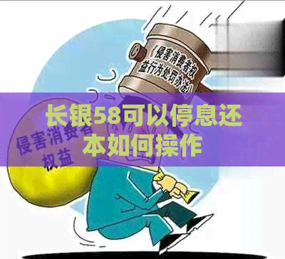 长银58可以停息还本如何操作