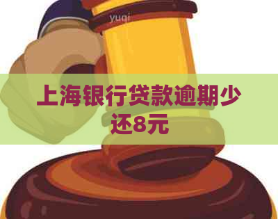 上海银行贷款逾期少还8元