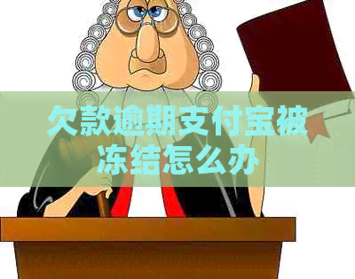 欠款逾期支付宝被冻结怎么办