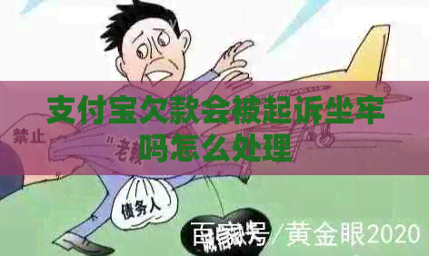 支付宝欠款会被起诉坐牢吗怎么处理