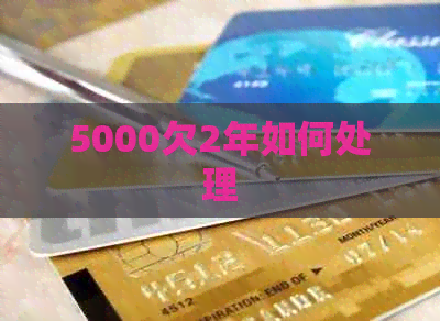 5000欠2年如何处理