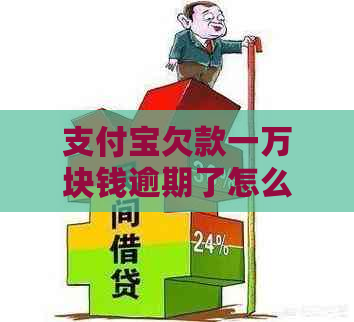 支付宝欠款一万块钱逾期了怎么办处理方式