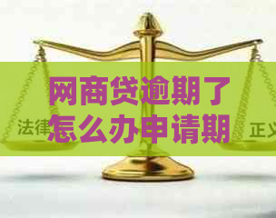 网商贷逾期了怎么办申请期还款流程详解