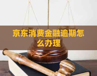 京东消费金融逾期怎么办理