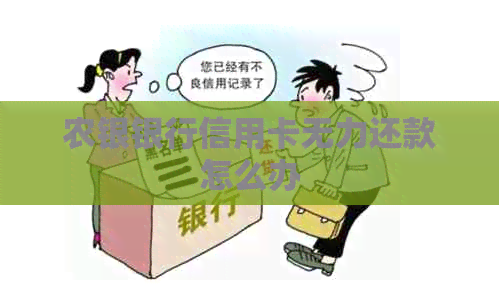 农银银行信用卡无力还款怎么办