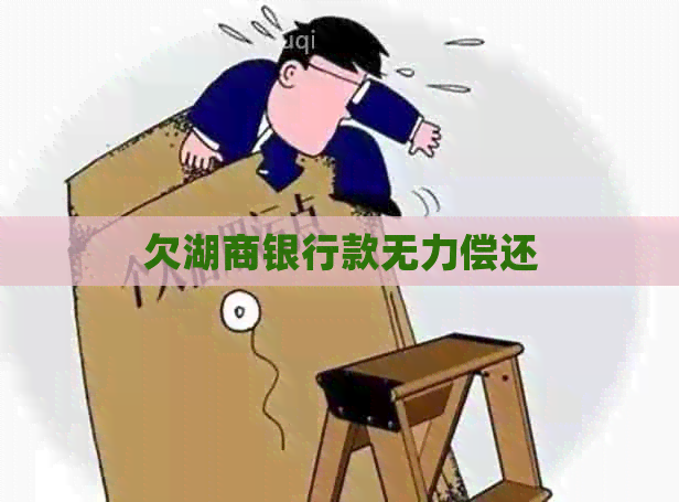 欠湖商银行款无力偿还