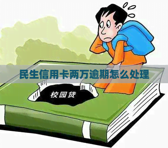 民生信用卡两万逾期怎么处理