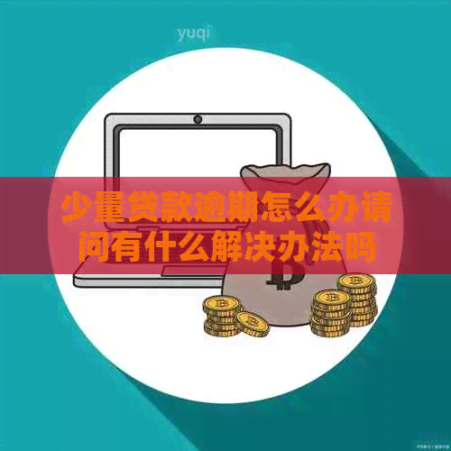 少量贷款逾期怎么办请问有什么解决办法吗