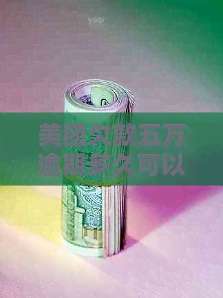 美团欠款五万逾期多久可以提起诉讼