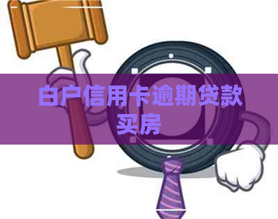 白户信用卡逾期贷款买房