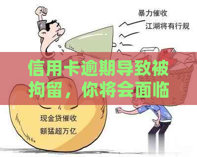 信用卡逾期导致被拘留，你将会面临什么样的后果及应对措？