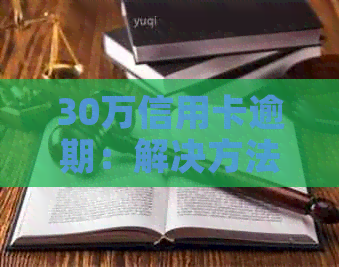 30万信用卡逾期：解决方法、后果与应对策略全面解析