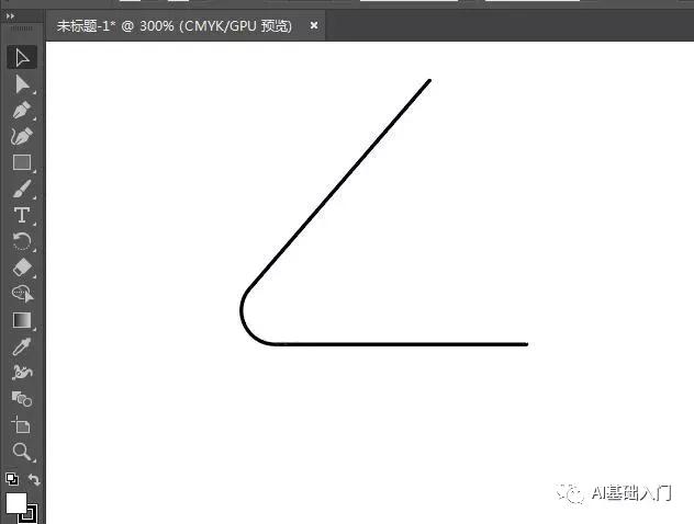 AI设置角线：如何绘制角线、调整线圆角及尖角设置