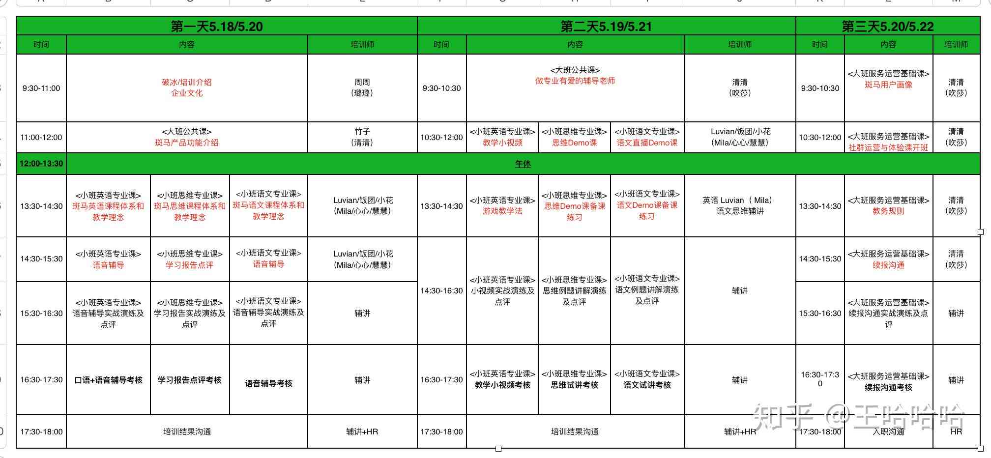 斑马ai培训面试题目答案