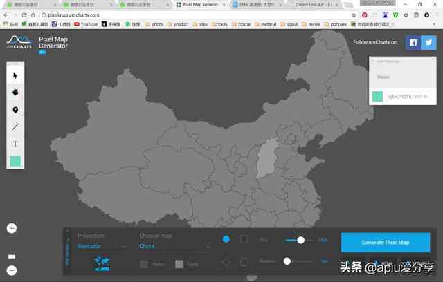 AI一键式地名光影地图生成与优化工具，全方位满足城市光影视觉效果设计需求