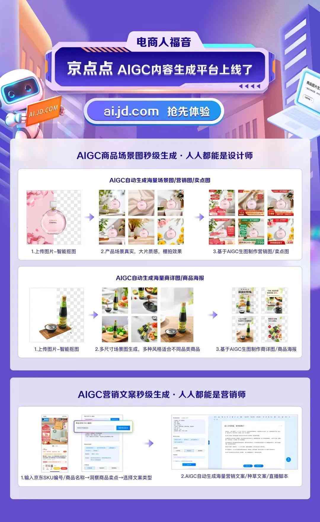 AI智能文案生成器：一键解决文章创作、营销推广、内容策划等多场景文案需求