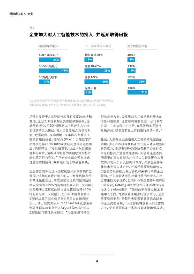 中国开放平台：全球领先人工智能企业智能报告服务平台