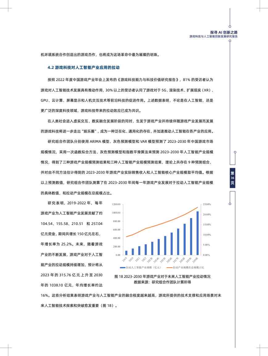 人工智能在游戏行业应用与发展研究报告：智能研究及行业趋势分析