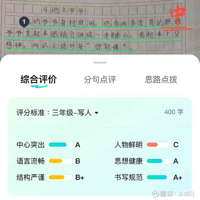 批改作业a ：全功能与ABC等级划分标准解读