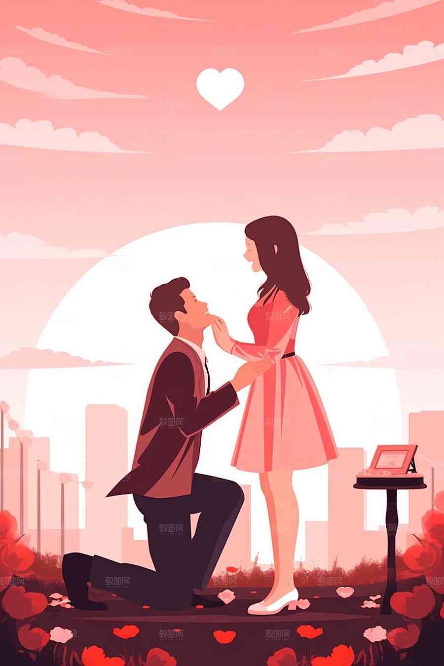 AI绘画特效文案爱情：打造独特浪漫求婚惊喜，创意求婚策划全解析