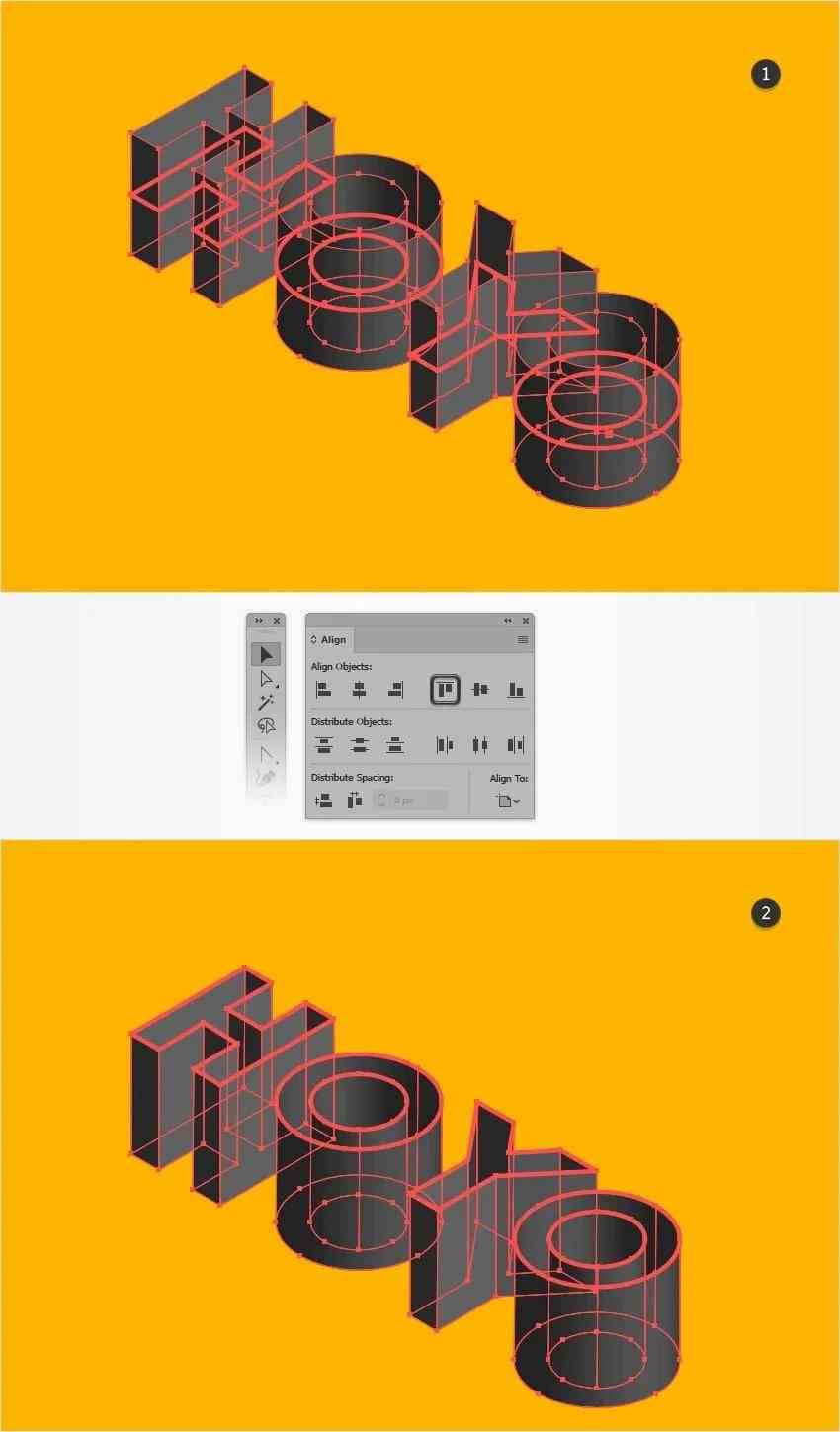 AI智能生成多样化文字特效教程：全面覆文字动画、3D效果与创意设计技巧