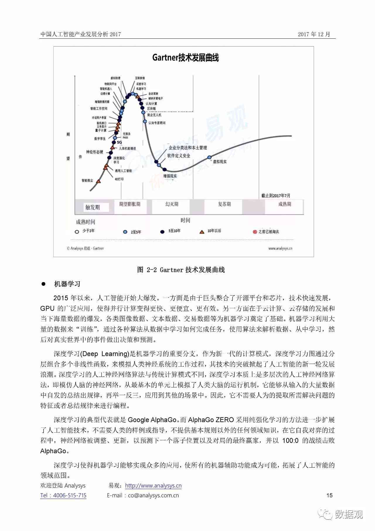 2017年ai产业发展报告