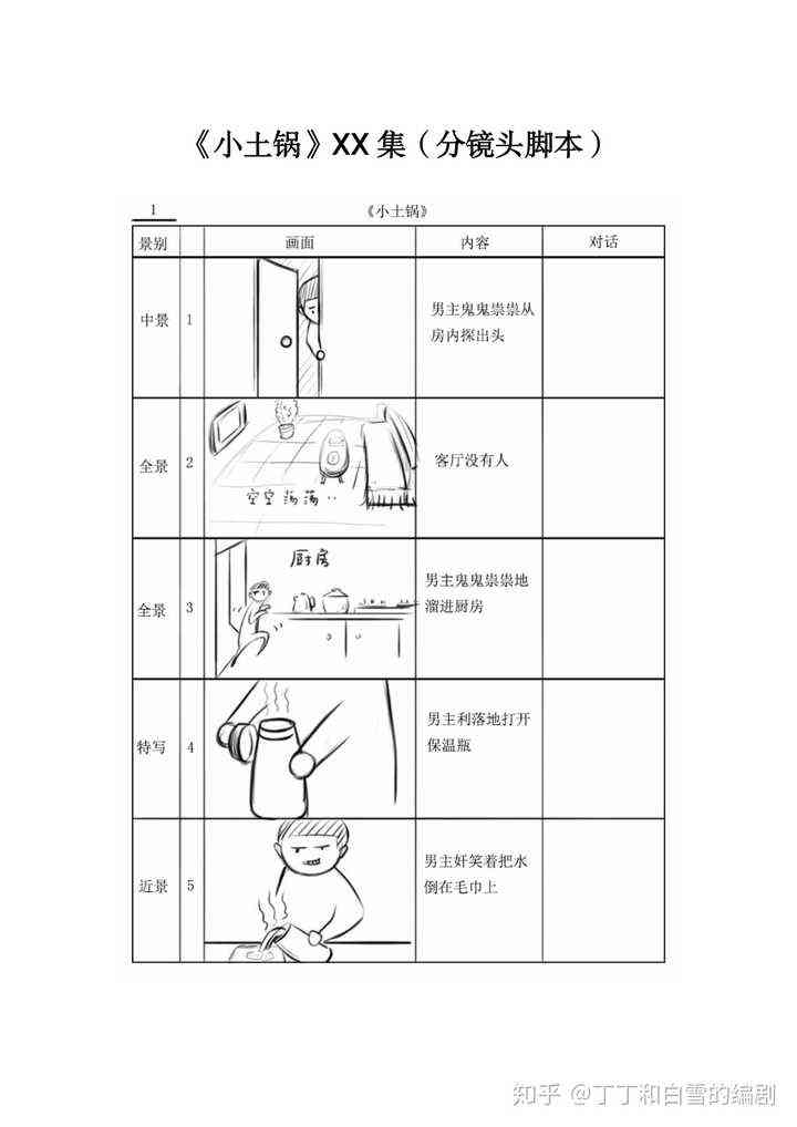 如何根据环境描述生成视频拍摄脚本的方法与步骤