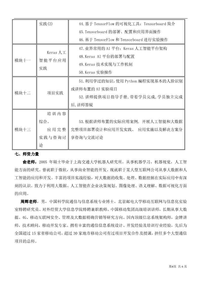 人工智能实训项目综合总结报告：技能提升、应用实践与未来发展探索