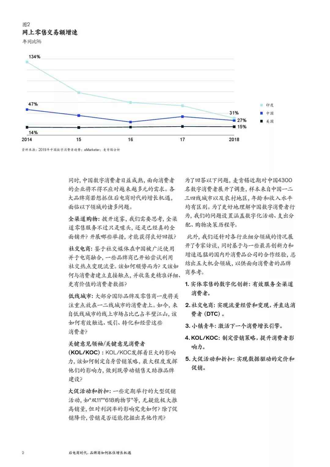 最新麦肯锡消费行业分析研报：深入研究与报告