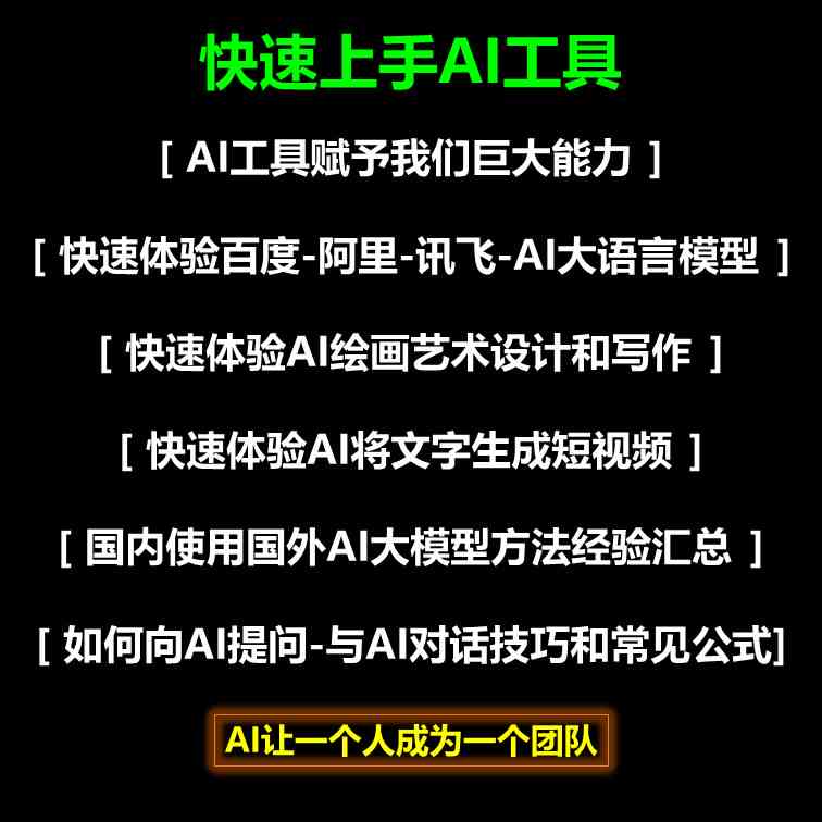 AI智能创作工具使用指南：从入门到精通，全方位解答应用方法与技巧