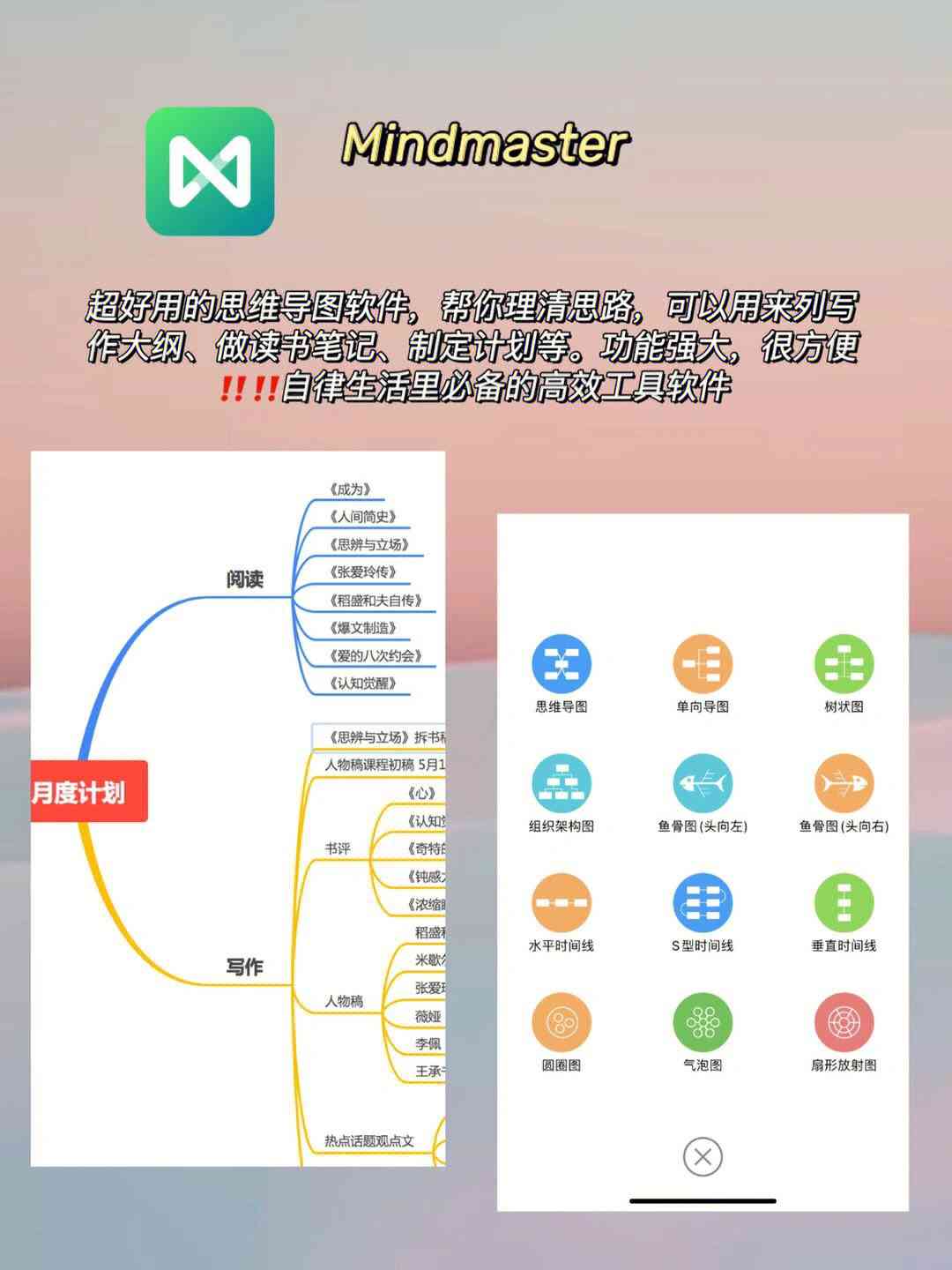 免费高效写作软件推荐：全面覆文档编辑、思维导图、写作辅助等功能