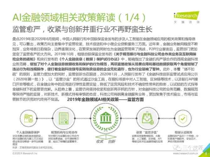 2020年中国AI金融行业发展分析报告