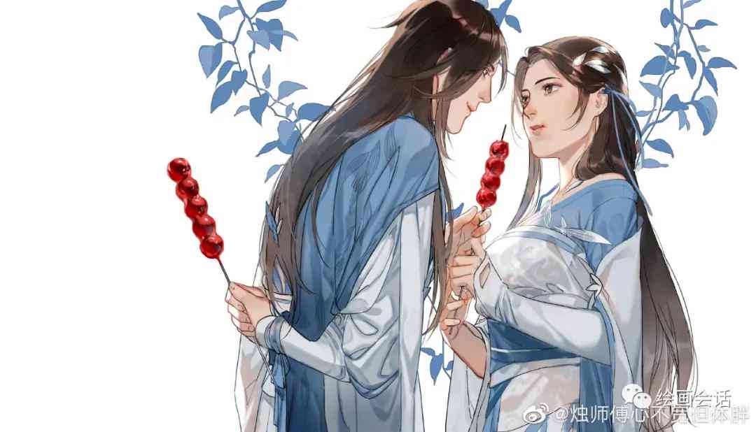 仙侠手绘：铅笔动画美女与女性角色铅笔插画集