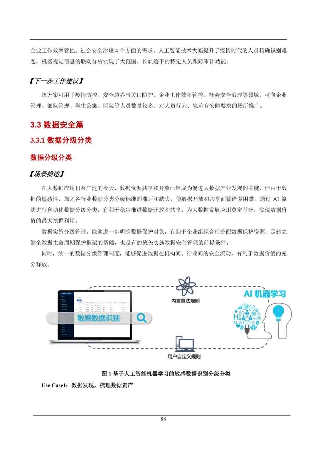 人工智能应用报告模板：涵编写指南、实例分析及全面解决方案